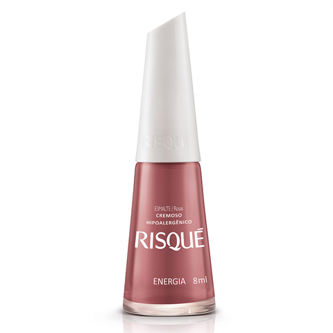 Esmalte Risqué Rosa Cremoso Energia 8ml
