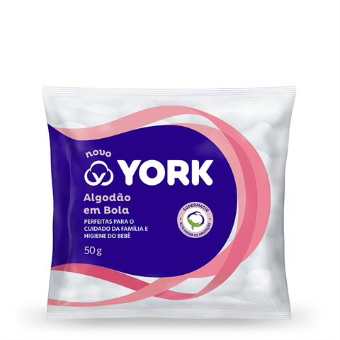 Algodão em Bolas York 50g