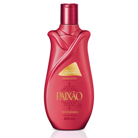 Creme Hidratante Paixão Tentadora com Óleo de Amêndoas 400ml