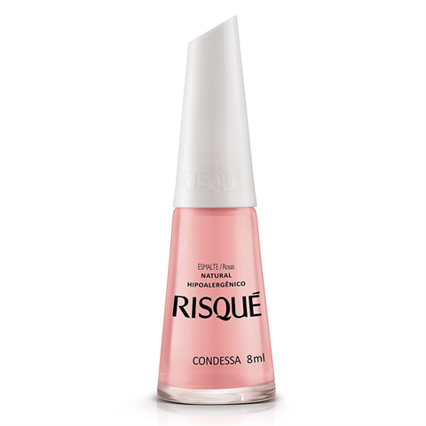 Esmalte Risqué Rosa Natural Condessa 8ml