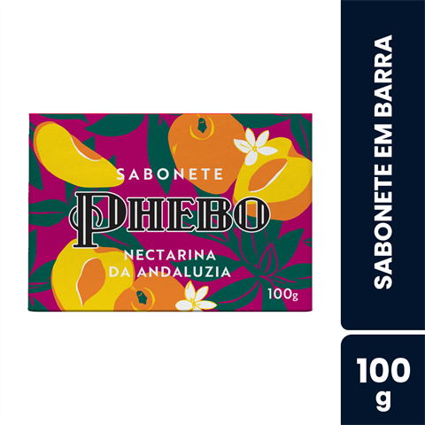 Sabonete Em Barra Phebo Nectarina Da Andaluzia Com 100g