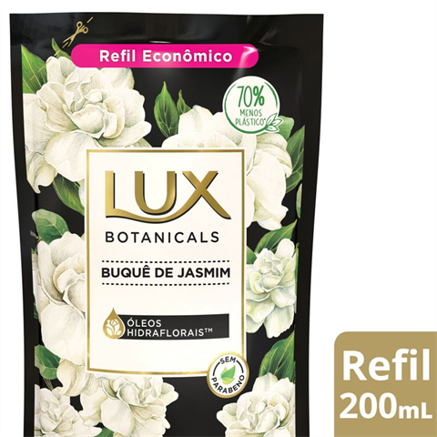 Sabonete Líquido Lux Buque De Jasmin Refil Com 200ml