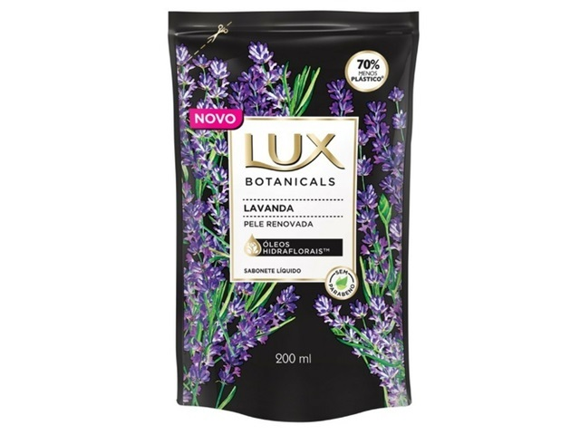 Sabonete Líquido Lux Lavanda Refil Com 200ml