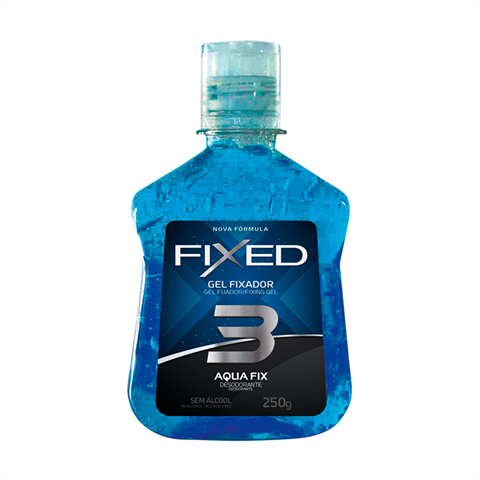 Gel Fixador Fixed Aqua Fix 3 Azul Com 250g