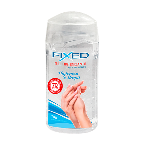 Gel Higienizante Fixed Para As Mãos 70g