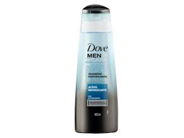 Shampoo Fortificante Dove Men+Care Alívio Refrescante Com 400ml