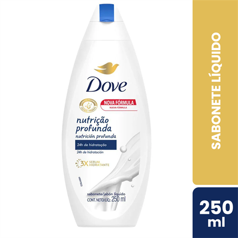 Sabonete Líquido Dove Nutrição Profunda Com 250ml