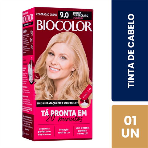 Coloração Biocolor 9.0 Super Louro Abusado