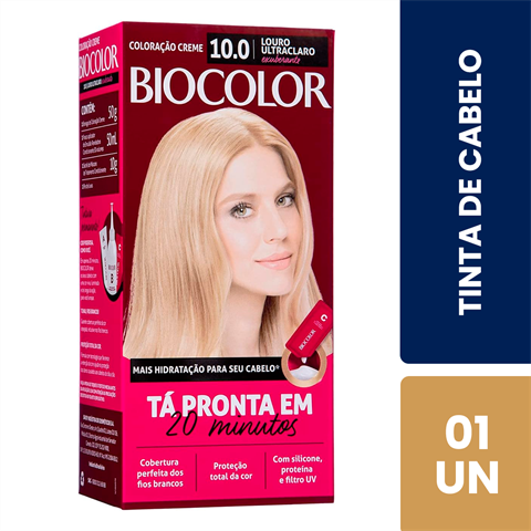 Coloração Biocolor 10.0 Super Louro Exuberante
