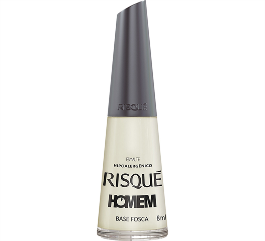 Esmalte Risqué Base Homem Fosca 8ml