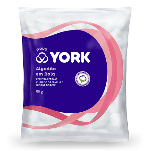 Algodão em Bolas York 95g