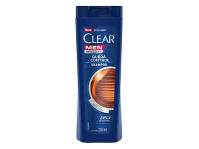 Shampoo Clear Men Anticaspa Queda Control Com 200ml