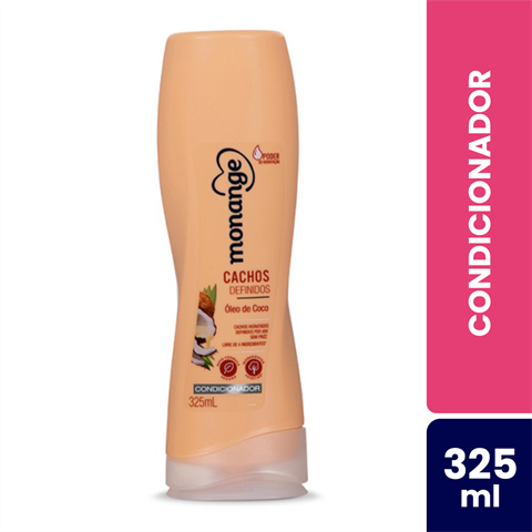 Condicionador Monange Cachos Que Tal 325ml
