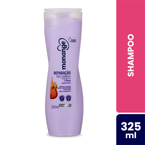 Shampoo Monange Quimica Sem Drama 325ml