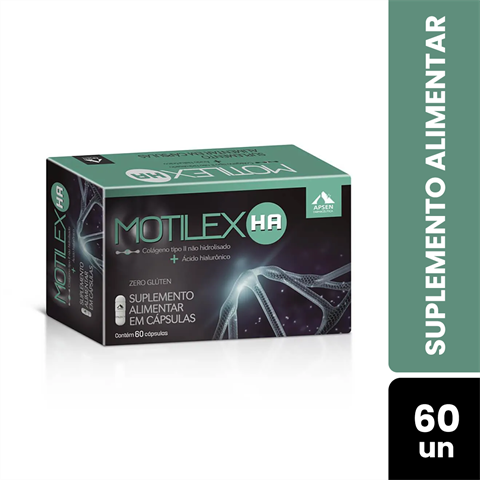 Suplemento Alimentar Motilex HA Com 60 Cápsulas