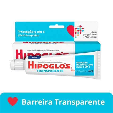 Creme Preventivo De Assaduras Hipoglós Transparente 30g