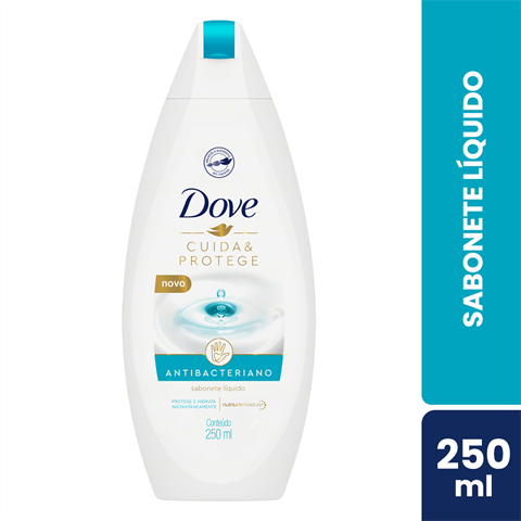 Sabonete Líquido Dove Cuida & Protege Antibacteriano Com 250ml