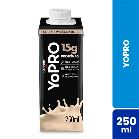 YoPRO Sabor Coco Com Batata Doce Com 250ml