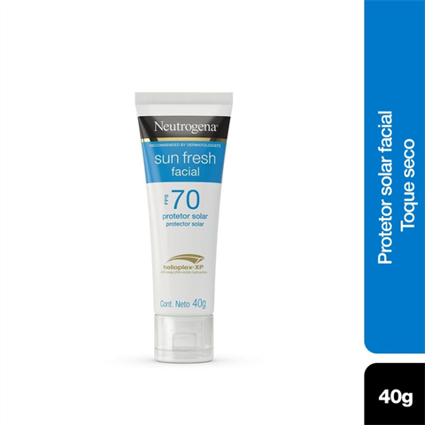 Protetor Solar Facial Neutrogena Sun Fresh FPS70 Com 40g