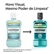 Enxaguante Bucal Listerine Cool Mint Hortelã 500ml